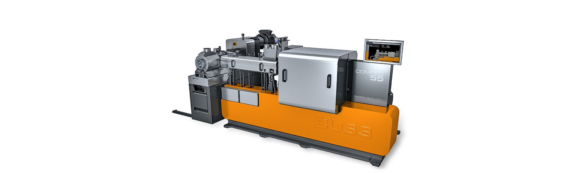 The COMPEO compounding system from BUSS sets new standards in the mixing and kneading quality of high-quality polymers.