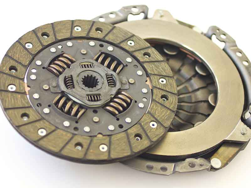Gold-coloured technical components of thermosets in engine compartments