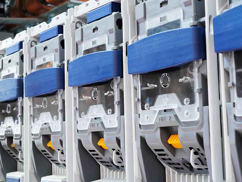 Power boxes of thermosetting plastics
