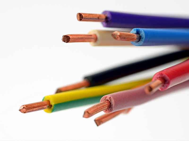 Cable ends from soft pvc cable insulation compounds as an example for PVC cable compounding systems.