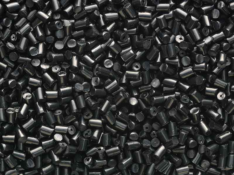 Granules for black masterbatch compounds by BUSS compunding systems