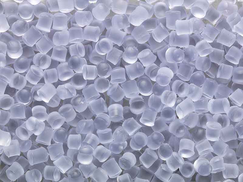 Lilac-coloured granules from a soft PVC compounding system